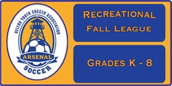 Fall Recreational Soccer - Registration is Open